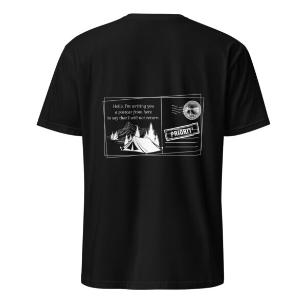 Camping Postcard Unisex T-Shirt