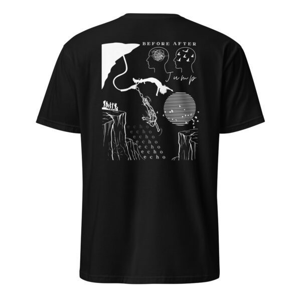 unisex-basic-softstyle-t-shirt-black-back-685473874cd21.jpg Bungee Jumping Woman Unisex T-Shirt