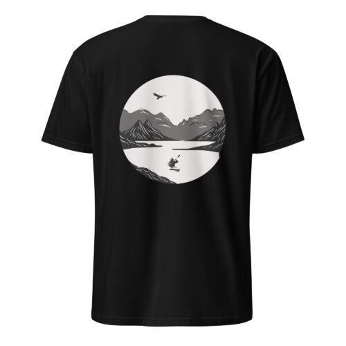unisex-basic-softstyle-t-shirt-black-back-685479bab552f.jpg On The River Unisex T-Shirt
