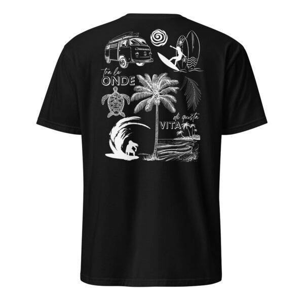 unisex-basic-softstyle-t-shirt-black-back-685e9fe68012f.jpg Surf Woman Unisex T-Shirt