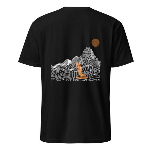 unisex-basic-softstyle-t-shirt-black-back-685ede9514c83.jpg Solo Snowboarding Unisex T-Shirt