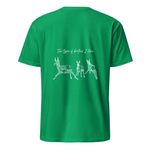 unisex-basic-softstyle-t-shirt-irish-green-back-684ea30d1fac9.jpg Deer Butts Unisex T-Shirt