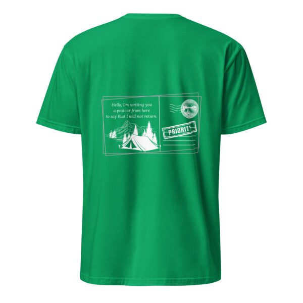 Camping Postcard Unisex T-Shirt