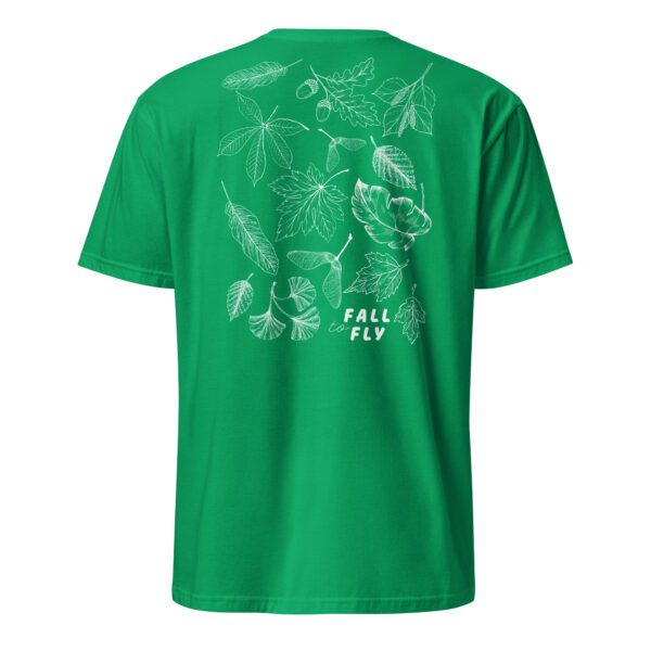 unisex-basic-softstyle-t-shirt-irish-green-back-685a9e3095a37.jpg Leaves Unisex T-Shirt