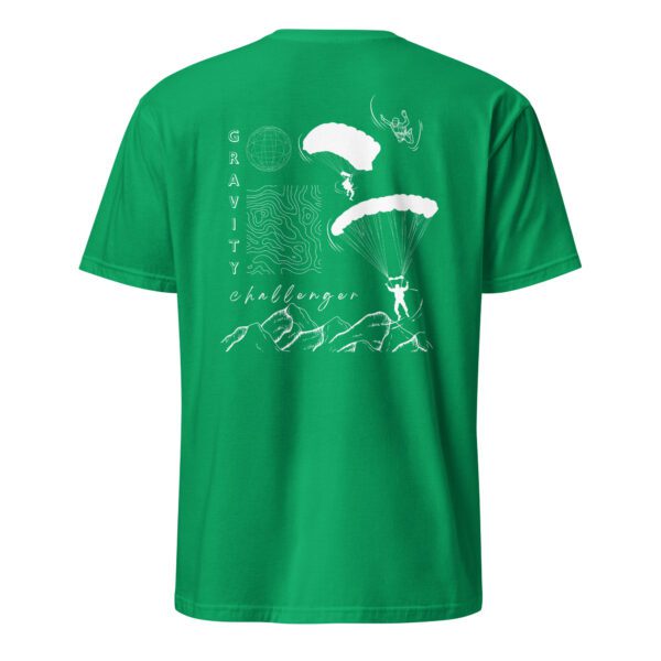 unisex-basic-softstyle-t-shirt-irish-green-back-685aa5d347fd0.jpg Parachuting Unisex T-Shirt
