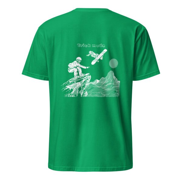 unisex-basic-softstyle-t-shirt-irish-green-back-685ea3c493d03.jpg Snowboard Trick Unisex T-Shirt