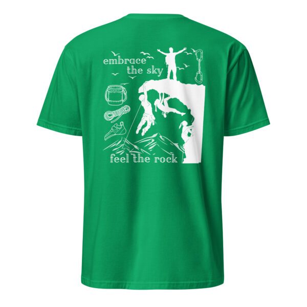 unisex-basic-softstyle-t-shirt-irish-green-back-686048e4a5148.jpg Climbers Unisex T-Shirt