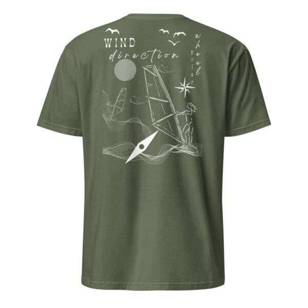 unisex-basic-softstyle-t-shirt-military-green-back-684e9900880ca.jpg WindSurf Woman Unisex T-Shirt