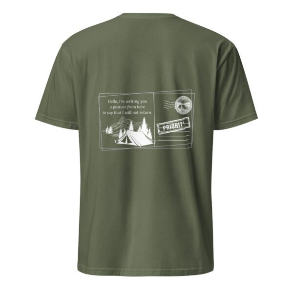 Camping Postcard Unisex T-Shirt