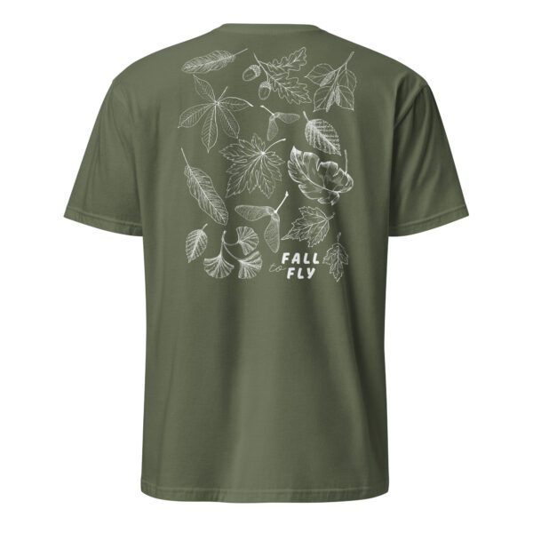 unisex-basic-softstyle-t-shirt-military-green-back-685a9e307a04e.jpg Leaves Unisex T-Shirt