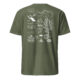 unisex-basic-softstyle-t-shirt-military-green-back-685aaf235e685.jpg Snorkeling Man Unisex T-Shirt