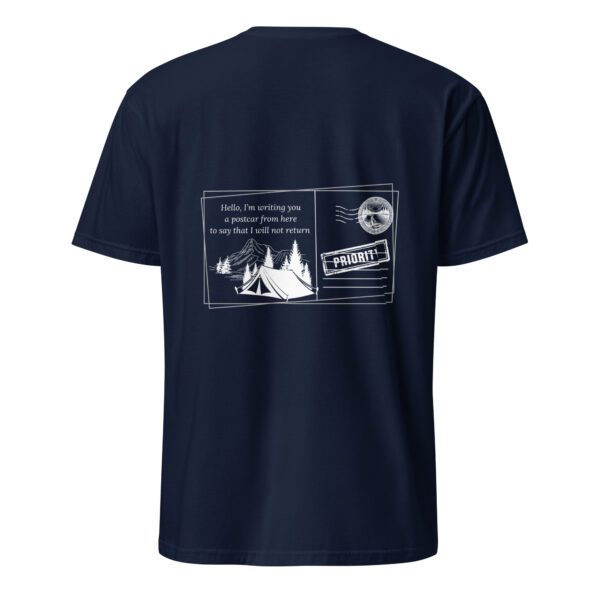 Camping Postcard Unisex T-Shirt