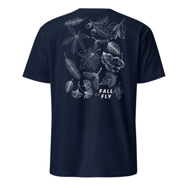 unisex-basic-softstyle-t-shirt-navy-back-685a9e3081e58.jpg Leaves Unisex T-Shirt