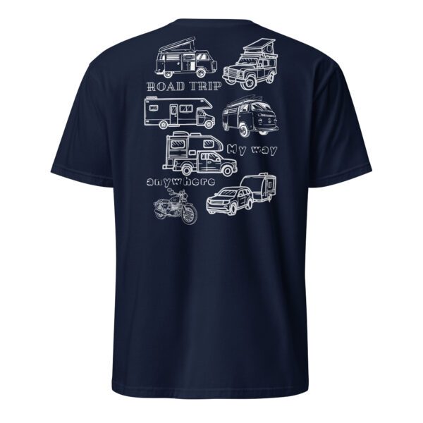 unisex-basic-softstyle-t-shirt-navy-back-685aa6f2c4a51.jpg Road Vehicles Unisex T-Shirt