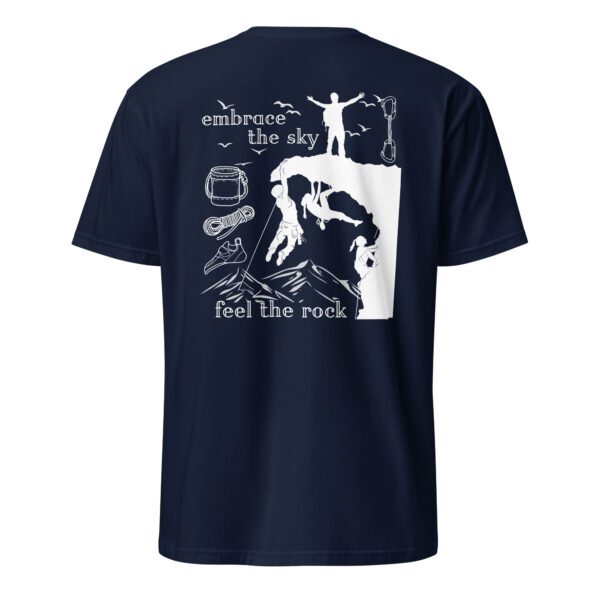 unisex-basic-softstyle-t-shirt-navy-back-686048e4973e4.jpg Climbers Unisex T-Shirt