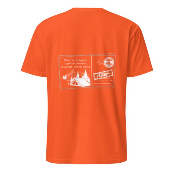 Camping Postcard Unisex T-Shirt