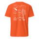 unisex-basic-softstyle-t-shirt-orange-back-685aaf2361ab9.jpg Snorkeling Man Unisex T-Shirt