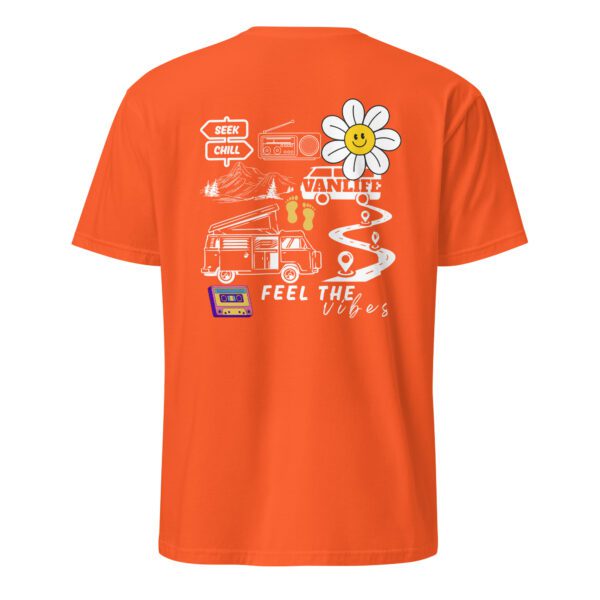 unisex-basic-softstyle-t-shirt-orange-back-685ab5e24b84d.jpg Vanlife Hippie Unisex T-Shirt