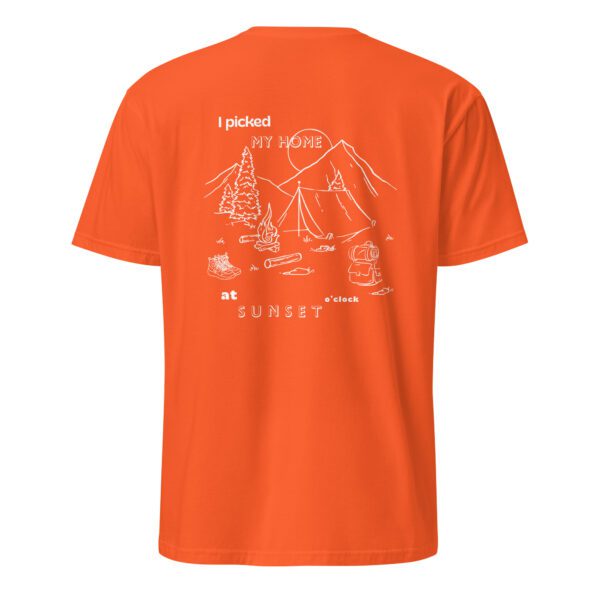Camping Sunset Unisex T-Shirt