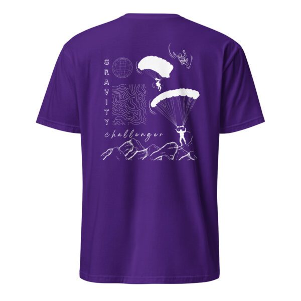 unisex-basic-softstyle-t-shirt-purple-back-685aa5d336e7f.jpg Parachuting Unisex T-Shirt