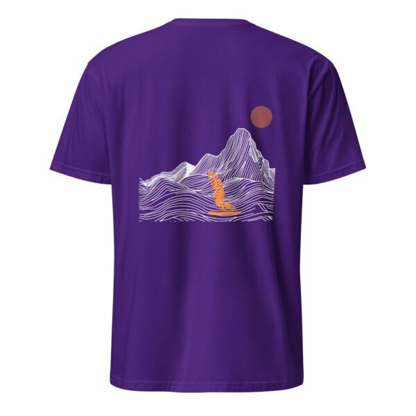 unisex-basic-softstyle-t-shirt-purple-back-685ede9518c0f.jpg Solo Snowboarding Unisex T-Shirt