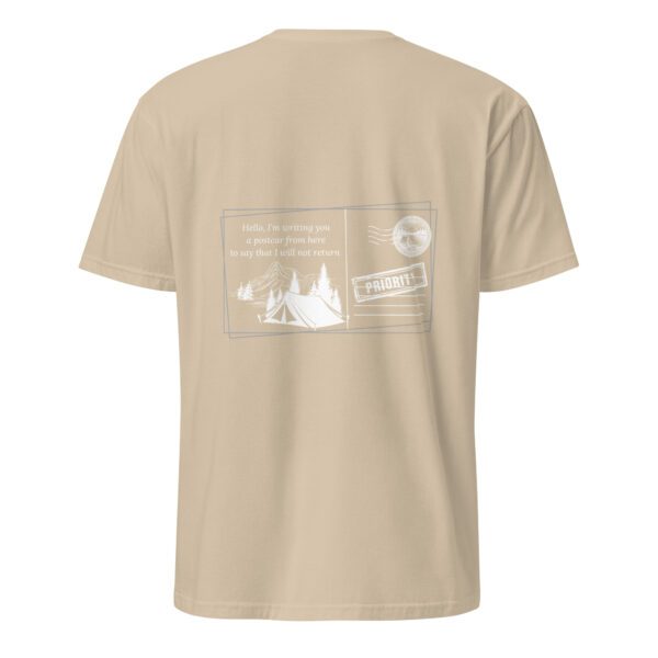 Camping Postcard Unisex T-Shirt