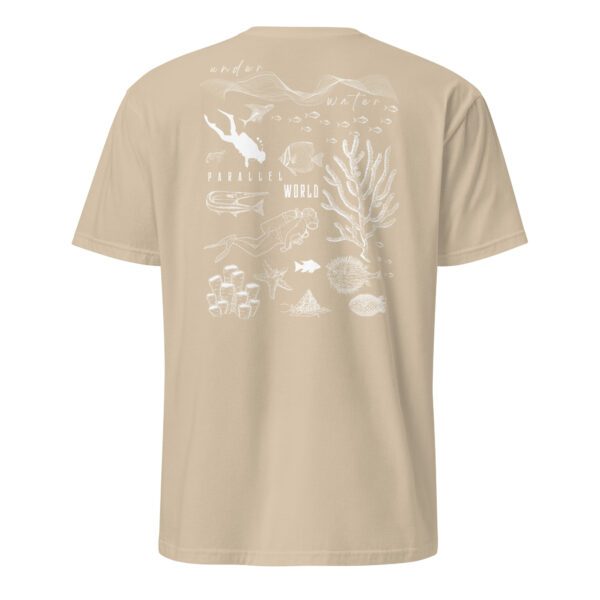 unisex-basic-softstyle-t-shirt-sand-back-685aaf236a29e.jpg Snorkeling Man Unisex T-Shirt