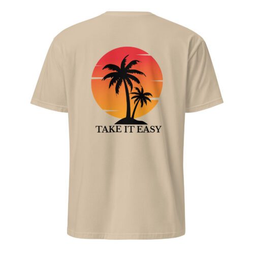 unisex-basic-softstyle-t-shirt-sand-back-685ab2cb5330d.jpg Take It Easy Unisex T-Shirt