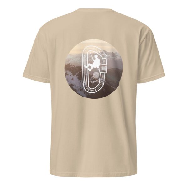 unisex-basic-softstyle-t-shirt-sand-back-685edff73004f.jpg Climbing Carabiner Unisex T-Shirt