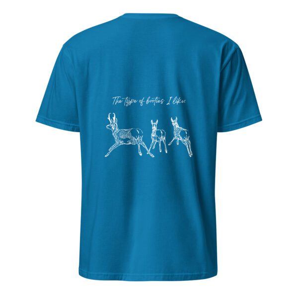 unisex-basic-softstyle-t-shirt-sapphire-back-684ea30d16e11.jpg Deer Butts Unisex T-Shirt