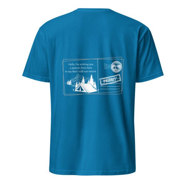 Camping Postcard Unisex T-Shirt