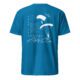 unisex-basic-softstyle-t-shirt-sapphire-back-685aa5d33a5e1.jpg Parachuting Unisex T-Shirt