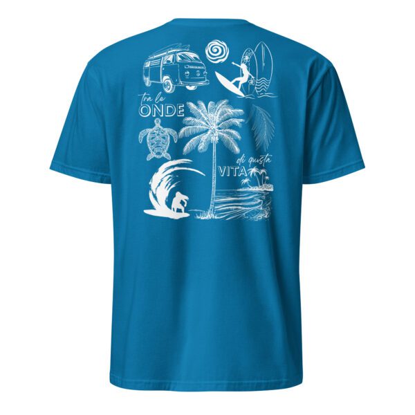 unisex-basic-softstyle-t-shirt-sapphire-back-685e9fe67b118.jpg Surf Woman Unisex T-Shirt